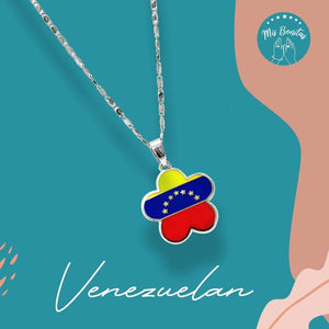 Venezuelan Flower Pendant – Dije Flor Venezolana